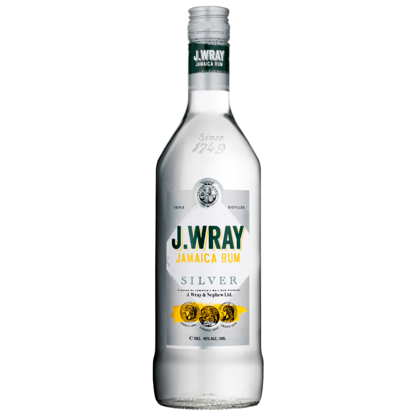 J. Wray Jamaica Rum Silver 0,7l